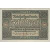 اسکناس 10 مارک 1920 جمهوری وایمار - تک - AU - آلمان