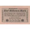 اسکناس 5000000 مارک 1923 جمهوری وایمار - تک - AU - آلمان