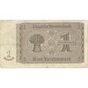 اسکناس 1 رنتن مارک 1937 رایش سوم - تک - VF - آلمان