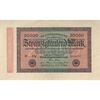 اسکناس 20000 مارک 1923 جمهوری وایمار - تک - EF - آلمان