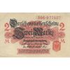 اسکناس 2 مارک 1914 ویلیام دوم - مهر قرمز - تک - EF - آلمان