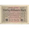 اسکناس 50000000 مارک 1923 جمهوری وایمار - تک - EF - آلمان