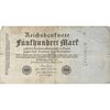 اسکناس 500 مارک 1922 جمهوری وایمار - تک - F - آلمان