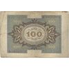 اسکناس 100 مارک 1920 جمهوری وایمار - تک - F - آلمان