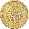 سکه طلا 20 مارک 1877 - AU55 - آلمان