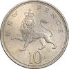 سکه 10 نیو پنس 1970 الیزابت دوم - AU50 - انگلستان