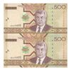 اسکناس 500 منات 2005 جمهوری - جفت - UNC65 - ترکمنستان