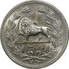 سکه 5000 دینار 1320 خطی - MS63 - مظفرالدین شاه