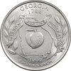 سکه کوارتر دلار 1999D ایالتی - جورجیا - MS61 - آمریکا