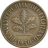 سکه 10 فینیگ 1950G جمهوری فدرال - EF45 - آلمان