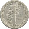سکه 1 دایم 1943 مرکوری - VF30 - آمریکا