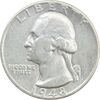 سکه کوارتر دلار 1948 واشنگتن - VF35 - آمریکا