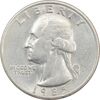 سکه کوارتر دلار 1985D واشنگتن - EF45 - آمریکا