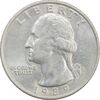 سکه کوارتر دلار 1989D واشنگتن - AU55 - آمریکا