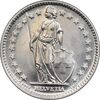 سکه 2 فرانک 1972 دولت فدرال - MS63 - سوئیس