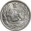 سکه 2000 دینار 1306 تصویری - ضرب لنینگراد - MS62 - رضا شاه