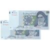 اسکناس 20000 ریال (حسینی - شیبانی) تصویر بزرگ - امضا بزرگ - جفت - UNC63 - جمهوری اسلامی