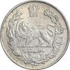 سکه 500 دینار 1334 تصویری - AU50 - احمد شاه