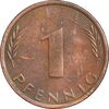 سکه 1 فینیگ 1974F جمهوری فدرال - EF45 - آلمان
