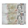 اسکناس 50 سنت 2019 الیزابت دوم - جفت - UNC64 - باهاما