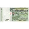 اسکناس 2000 آریاری بدون تاریخ (2015-2017) جمهوری سوم - تک - UNC63 - ماداگاسکار