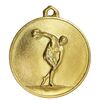 مدال آویز ورزشی طلا پرتاب دیسک - UNC - محمد رضا شاه