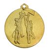 مدال آویز ورزشی طلا بسکتبال - AU - محمد رضا شاه