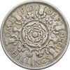 سکه 2 شیلینگ 1956 الیزابت دوم - EF40 - انگلستان