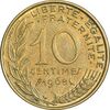 سکه 10 سانتیم 1968 جمهوری کنونی - ماریان - MS62 - فرانسه