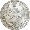 سکه 5000 دینار 1306 تصویری - ضرب لنینگراد - MS62 - رضا شاه