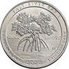 سکه کوارتر دلار 2020P پارک ملی تاریخی خلیج نمک - AU - آمریکا