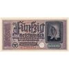 اسکناس 50 مارک بدون تاریخ (1939-1945) رایش سوم - تک - UNC65 - آلمان
