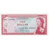 اسکناس 1 دلار بدون تاریخ (1965) الیزابت دوم - تک - UNC64 - حوزه کارائیب شرقی