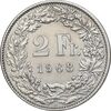 سکه 2 فرانک 1968 دولت فدرال - AU55 - سوئیس