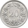 سکه 20 راپن 1970 دولت فدرال - MS62 - سوئیس