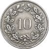 سکه 10 راپن 1943 دولت فدرال - EF45 - سوئیس