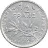 سکه 1/2 فرانک 1965 جمهوری کنونی - EF45 - فرانسه