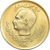 سکه 20 ریال 1357 دو کله طلایی - MS62 - محمد رضا شاه