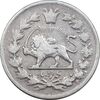 سکه 1000 دینار 1327/6 سورشارژ تاریخ - تصویری - VF25 - محمد علی شاه