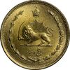 سکه 5 دینار 1319 برنز - MS63 - رضا شاه