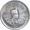 سکه 500 دینار 1308 تصویری - AU - رضا شاه