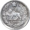 سکه 500 دینار 1308 تصویری - AU - رضا شاه