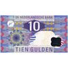 اسکناس 10 گلدن 1997 بئاتریکس - تک - UNC65 - هلند