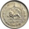 سکه 2 ریال 1324 - VF35 - محمد رضا شاه