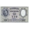 اسکناس 10 کرون 1962 گوستاو آدولف ششم - تک - UNC63 - سوئد