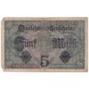 اسکناس 5 مارک 1917 ویلیام دوم - تک - VF - آلمان