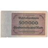 اسکناس 500000 مارک 1923 جمهوری وایمار - تک - VF - آلمان
