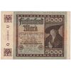 اسکناس 5000 مارک 1922 جمهوری وایمار - تک - EF - آلمان
