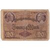 اسکناس 20 مارک 1914 ویلیام دوم - تک - F - آلمان