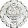 مدال نقره یادبود 100 سالگی فیفا 2004 - PF62 - لوئیس فیگو